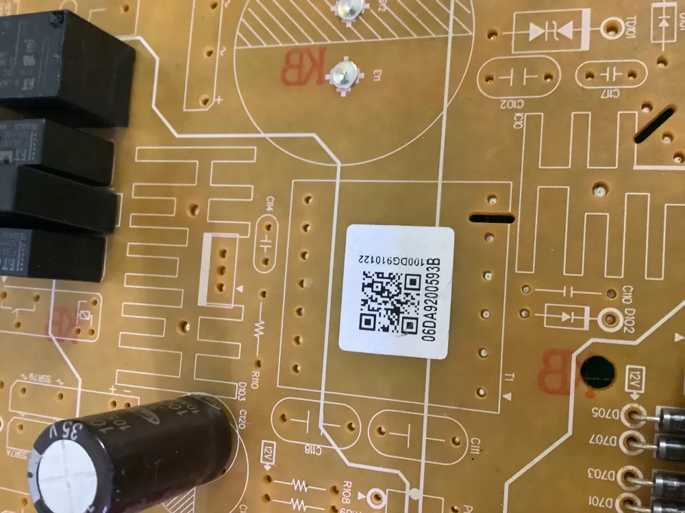 GE Samsung Refrigerator Control Board DA94-02679B AZ203385 | NR329