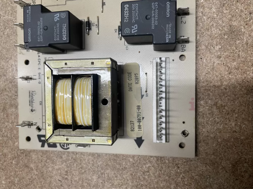 Dacor 100 00791 00 82127 Oven Range Relay Control Board AZ13191 | KM1102