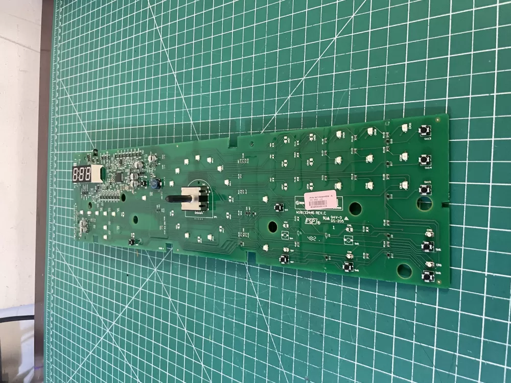 Whirlpool W10444659 W1033446 W10444658 WPW10444658 W10426807 Washer Control Board Interface