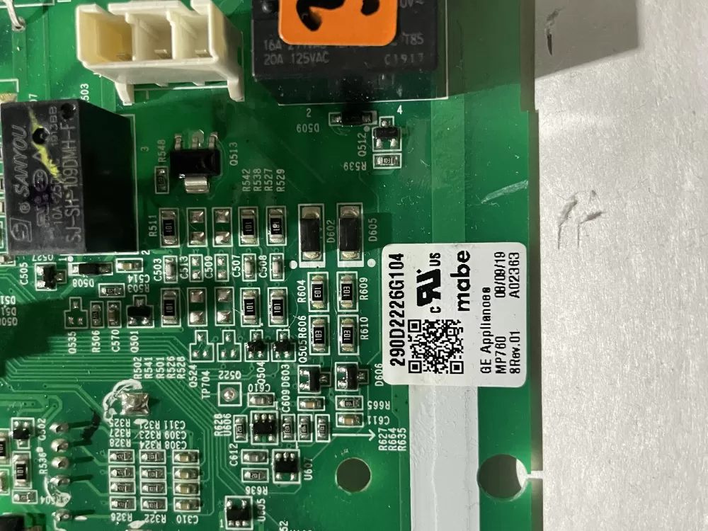 GE 290D2226G104 WH18X28642 Refrigerator Control Board AZ197976 | Wm2756