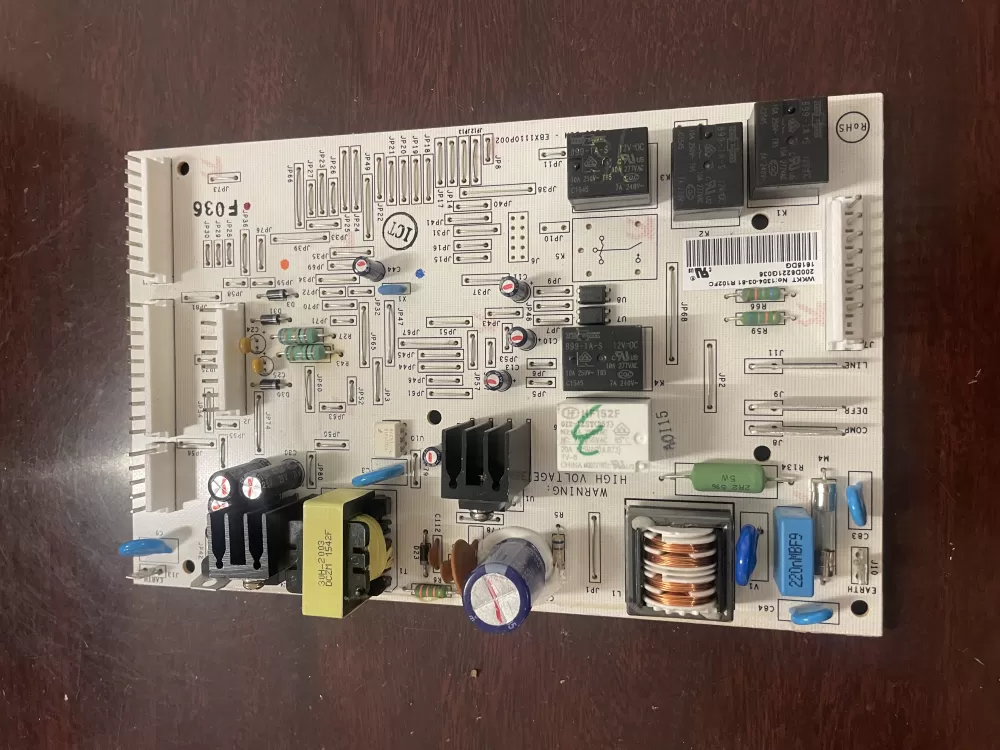 GE EBX1110P002 200D6221G036 WR55X24347 Refrigerator Control Board