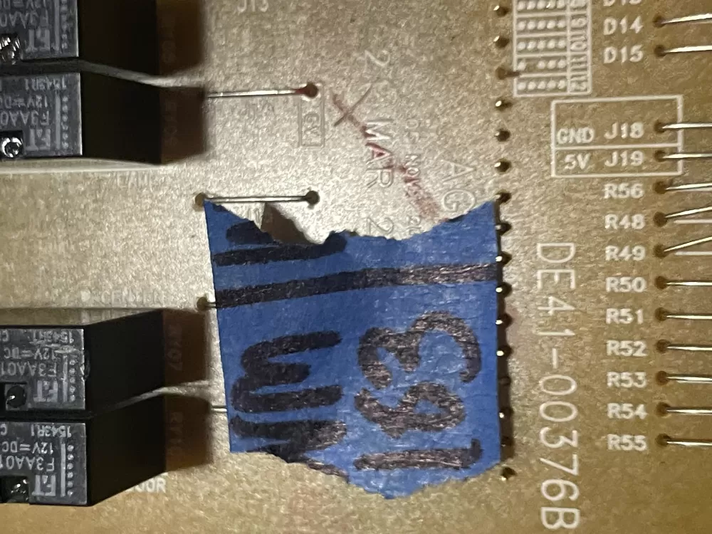 Samsung DE41 00376B DE92 03045H Range Control Board AZ29313 | WM183