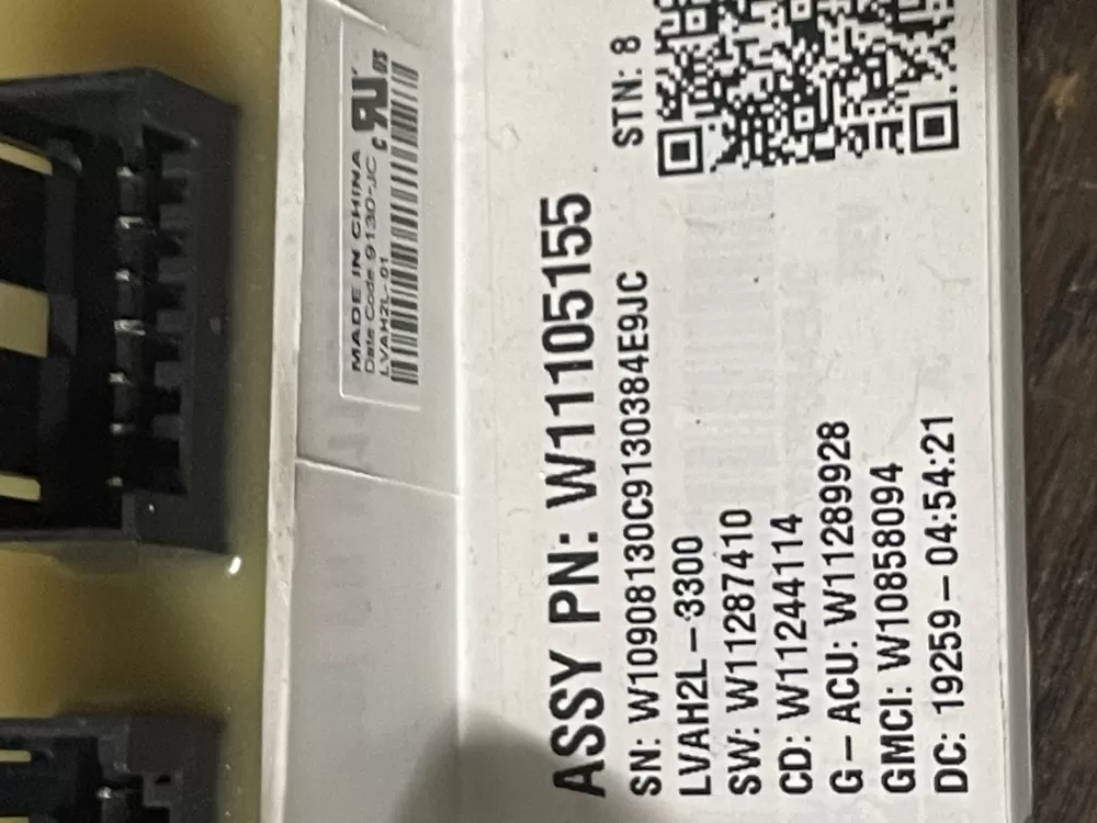 Whirlpool Maytag W11030478 W11105155 Washer Control Board AZ51064 | Wmv466