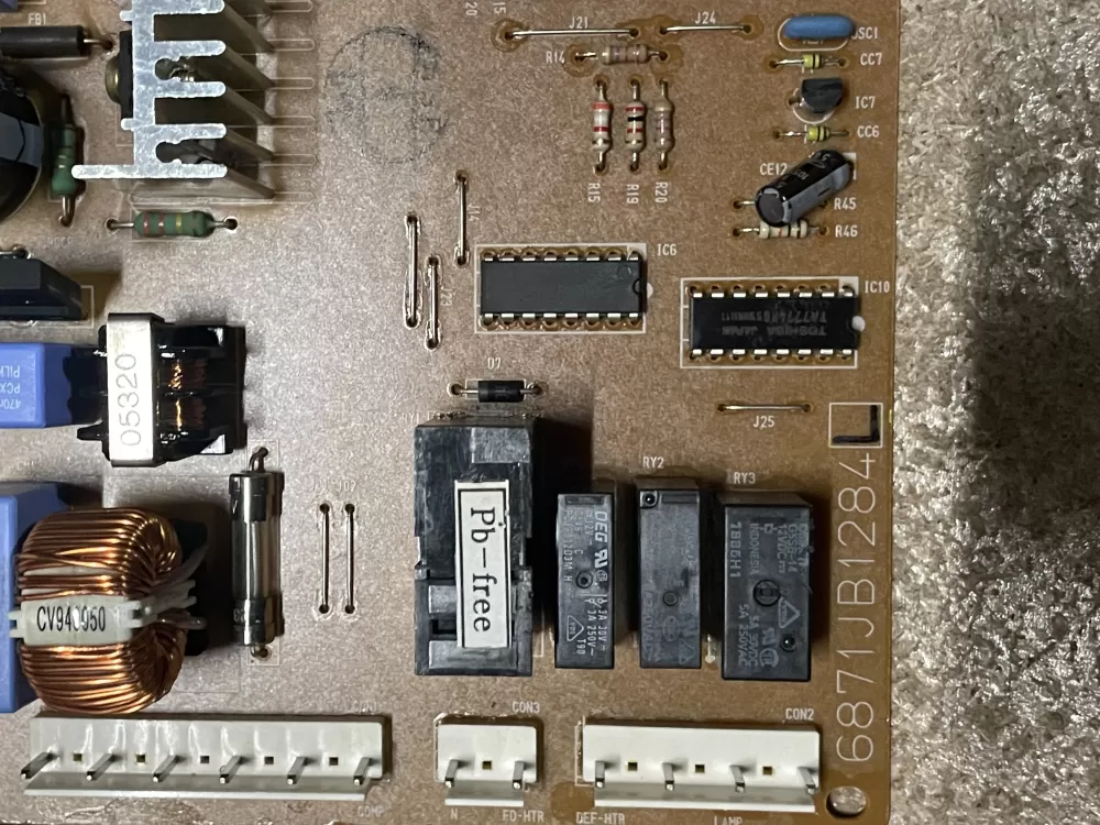 LG 6871JB1284M 6871JB1284L Refrigerator Control Board AZ25847 | KM82