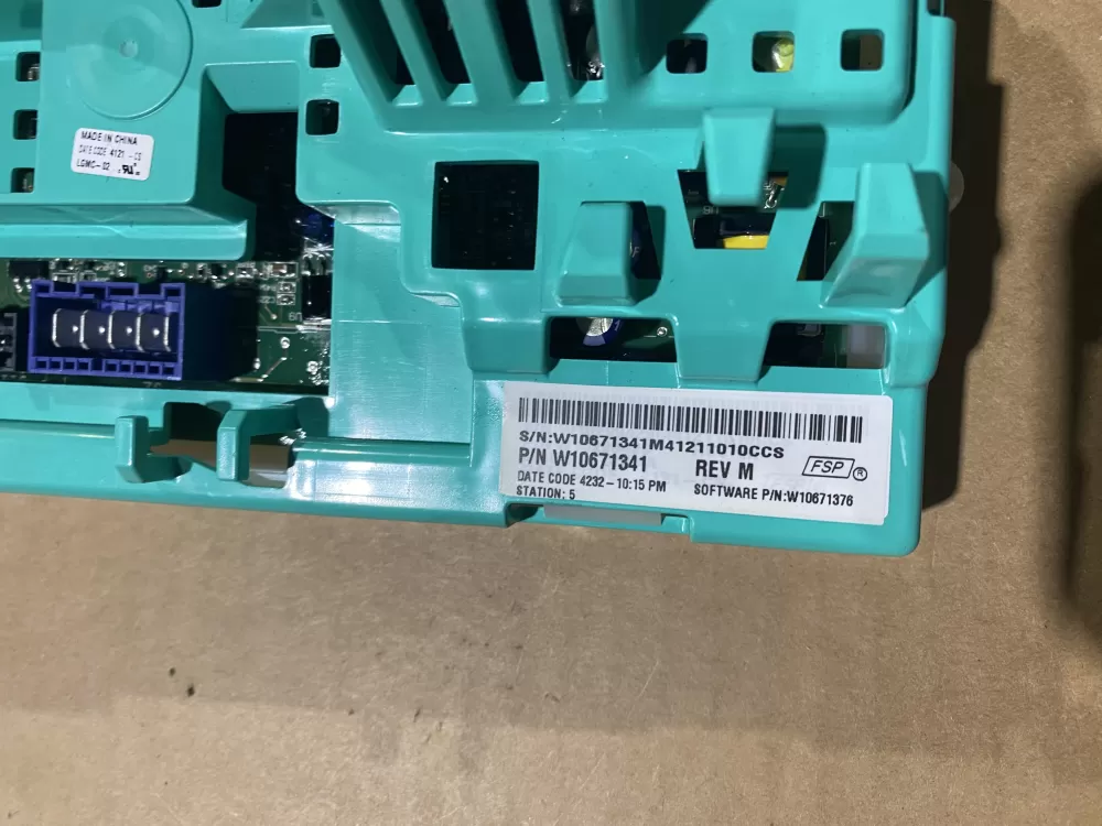 Whirlpool W10671341 Washer Control Board AZ118242 | BK2184