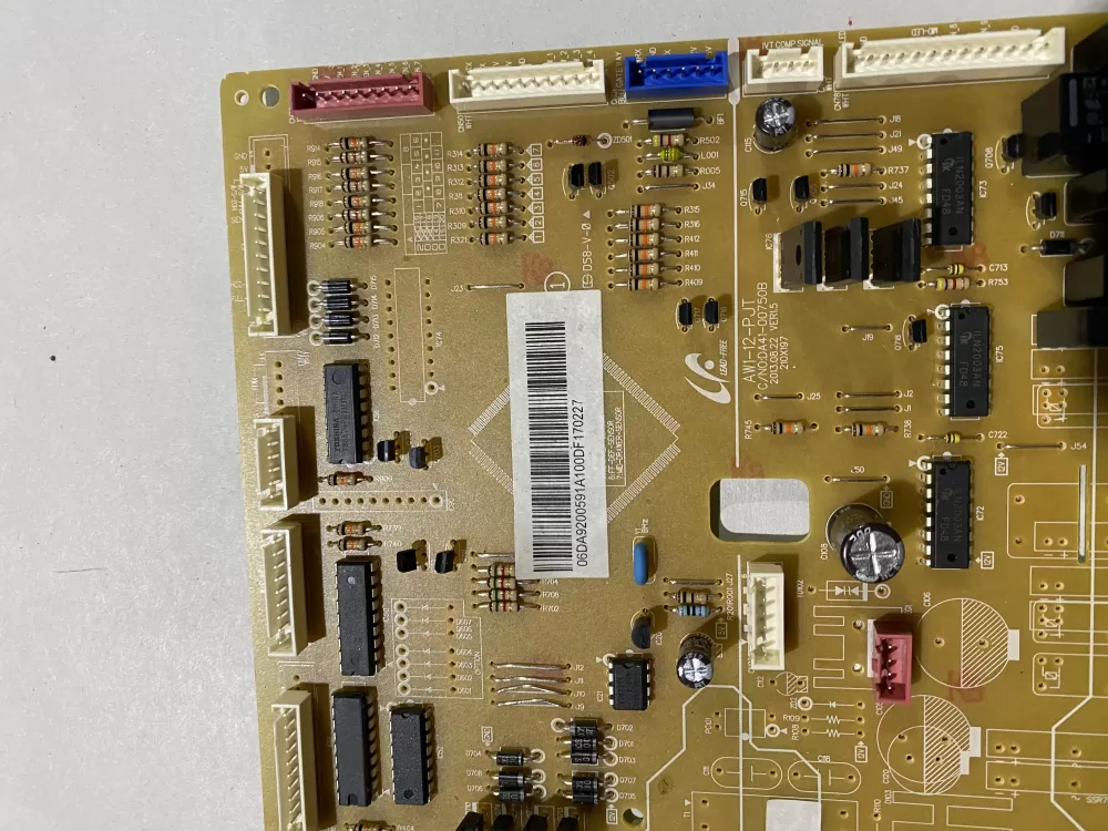 Samsung DA92 00591A DA94 02663A Refrigerator Control Board AZ154535 | BK2523