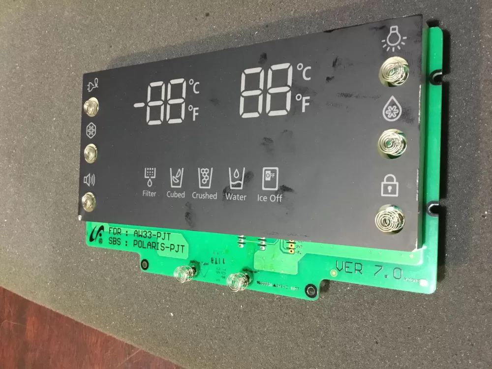 Samsung DA92-00153A Refrigerator Control Board