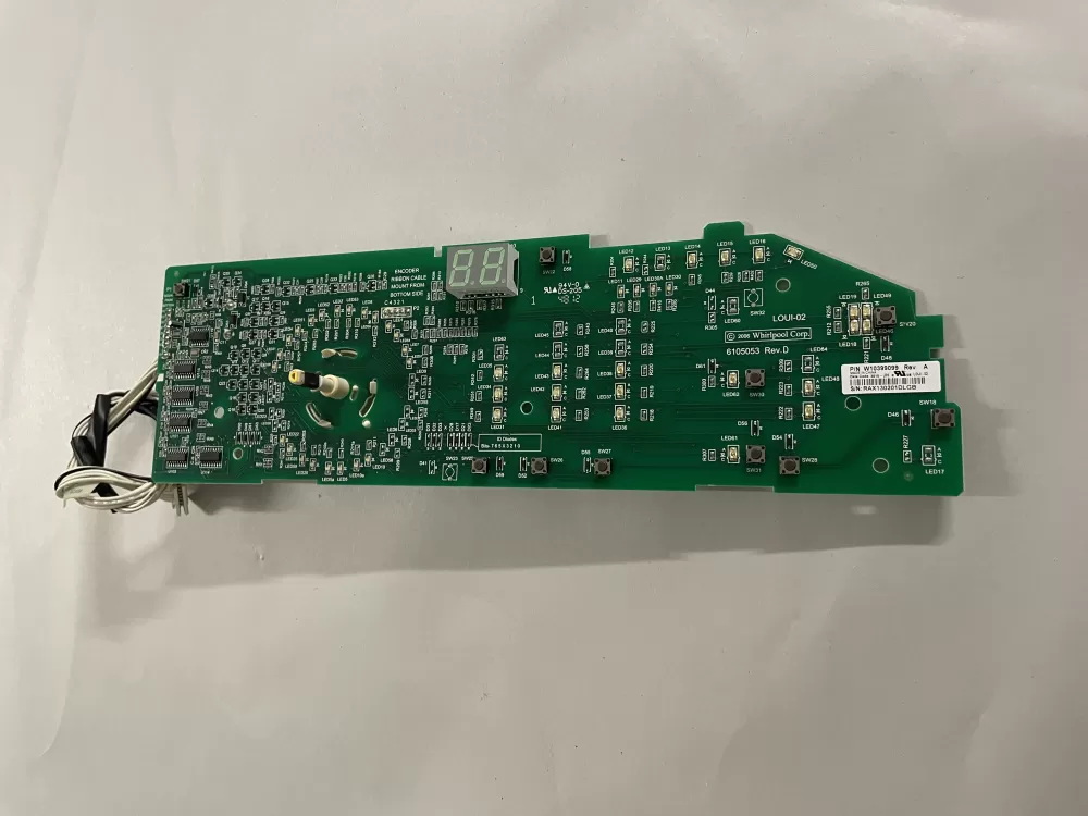 Whirlpool W10399099 Washer Control Board