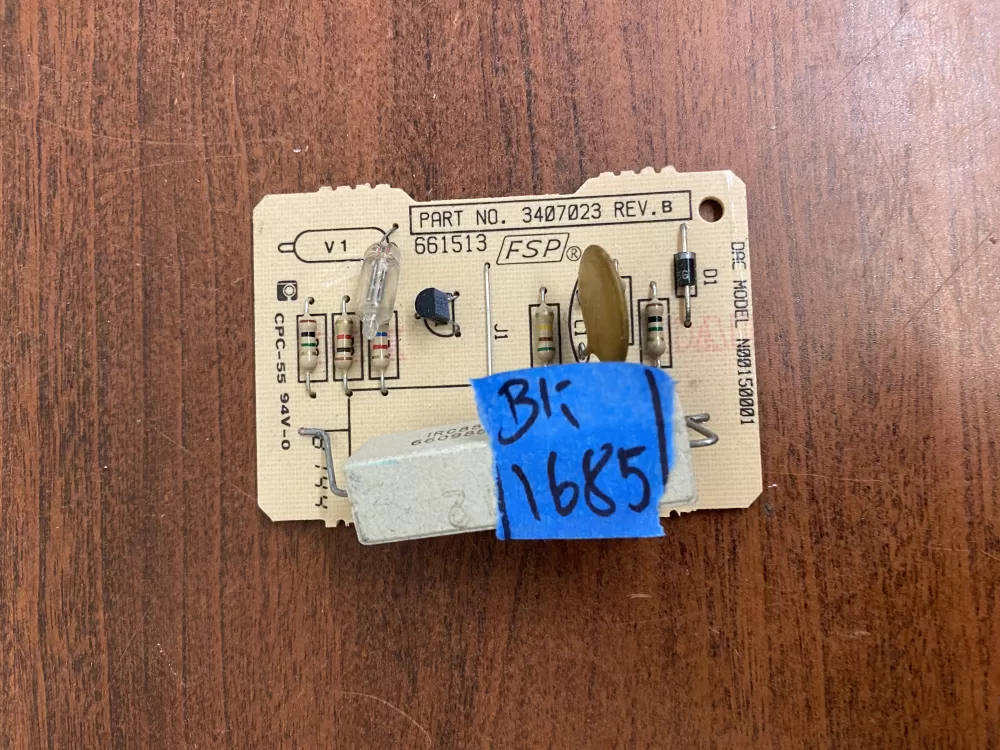 KitchenAid Kenmore 3407023 661513 Dryer Control Board AZ33445 | BK1685