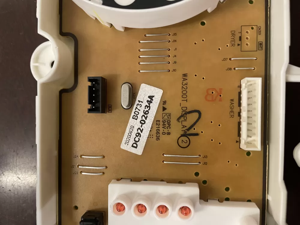 Samsung Dryer Control Board Panel Dc97-18718k AZ45489 | KM1772