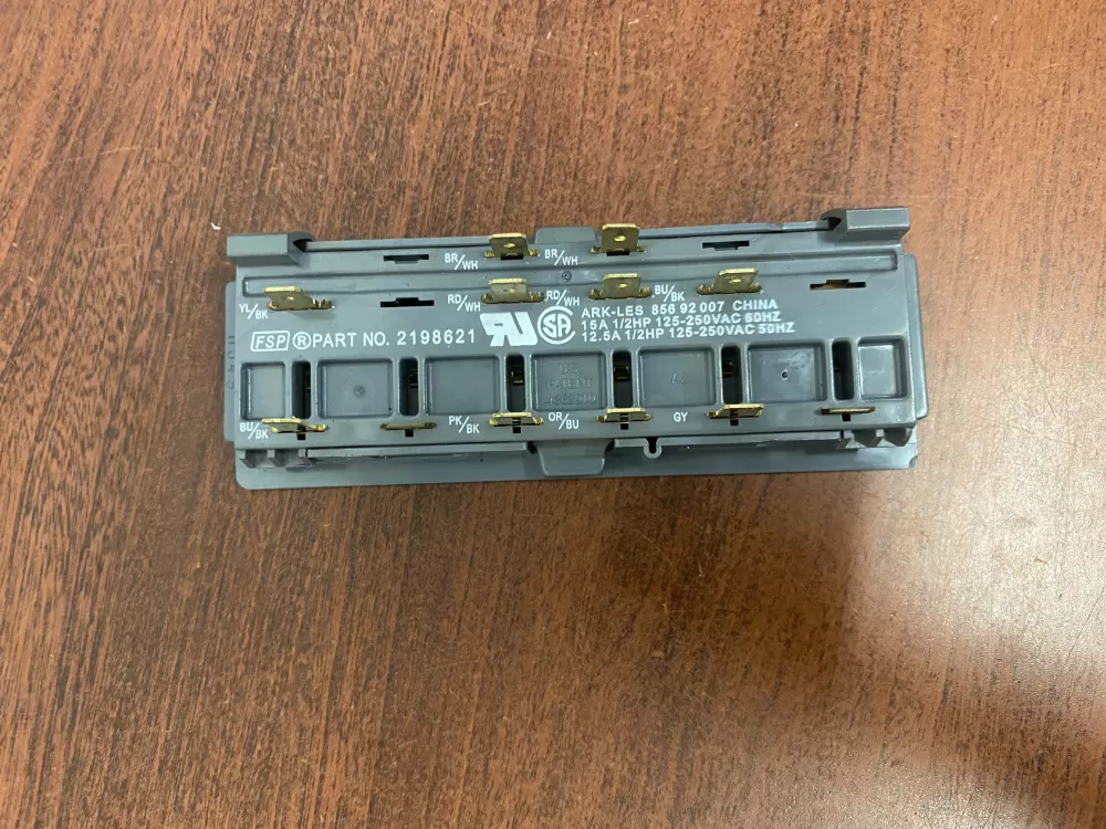 Whirlpool Maytag 2198621 Refrigerator Control Board Dispenser AZ47902 | BK1515