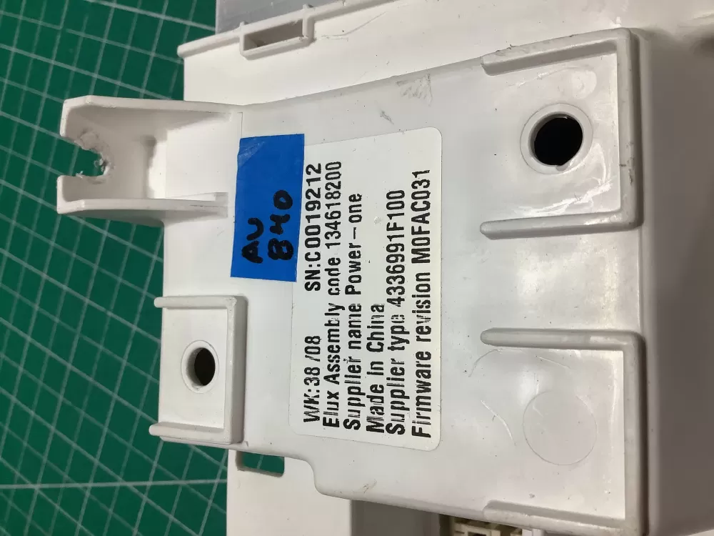 Frigidaire 134618200 5304504715 Washer Control Board AZ186490 | AV840