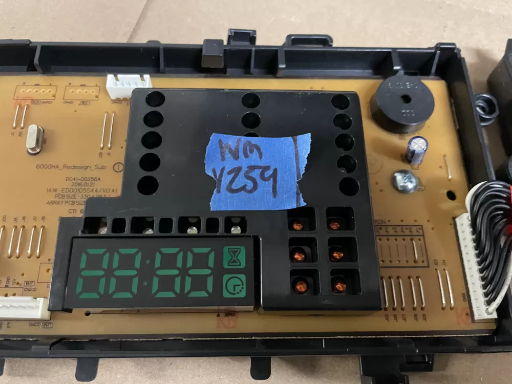 Samsung DC92-01802Q DC94-07244A Washer Control Board AZ100628 | Wmv259