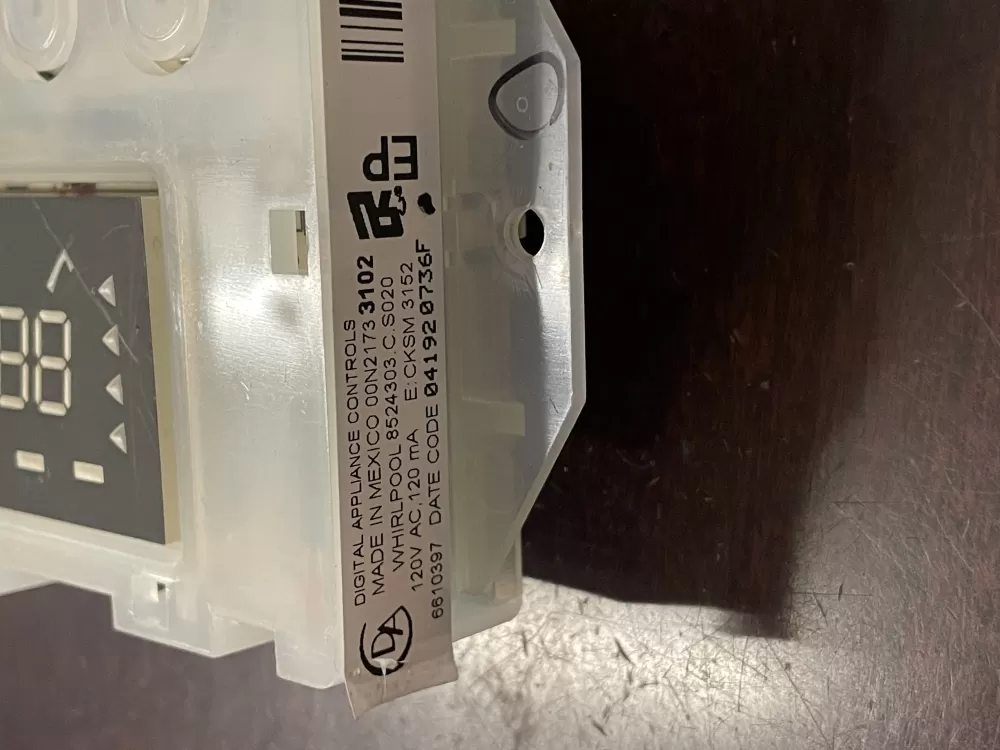 Whirlpool WP6610457 Estate Range Oven Control Board AZ50566 | KM1831