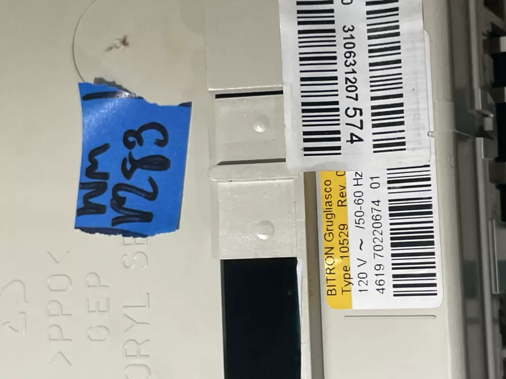 Whirlpool 4619-702-20674 Washer Control Board AZ196545 | Wmv283