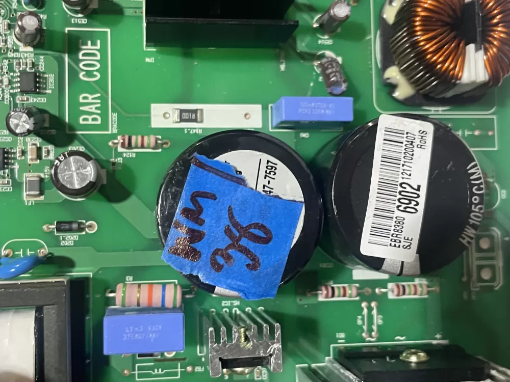 LG Kenmore EBR83806902 Refrigerator Control Board AZ152530 | Wm38