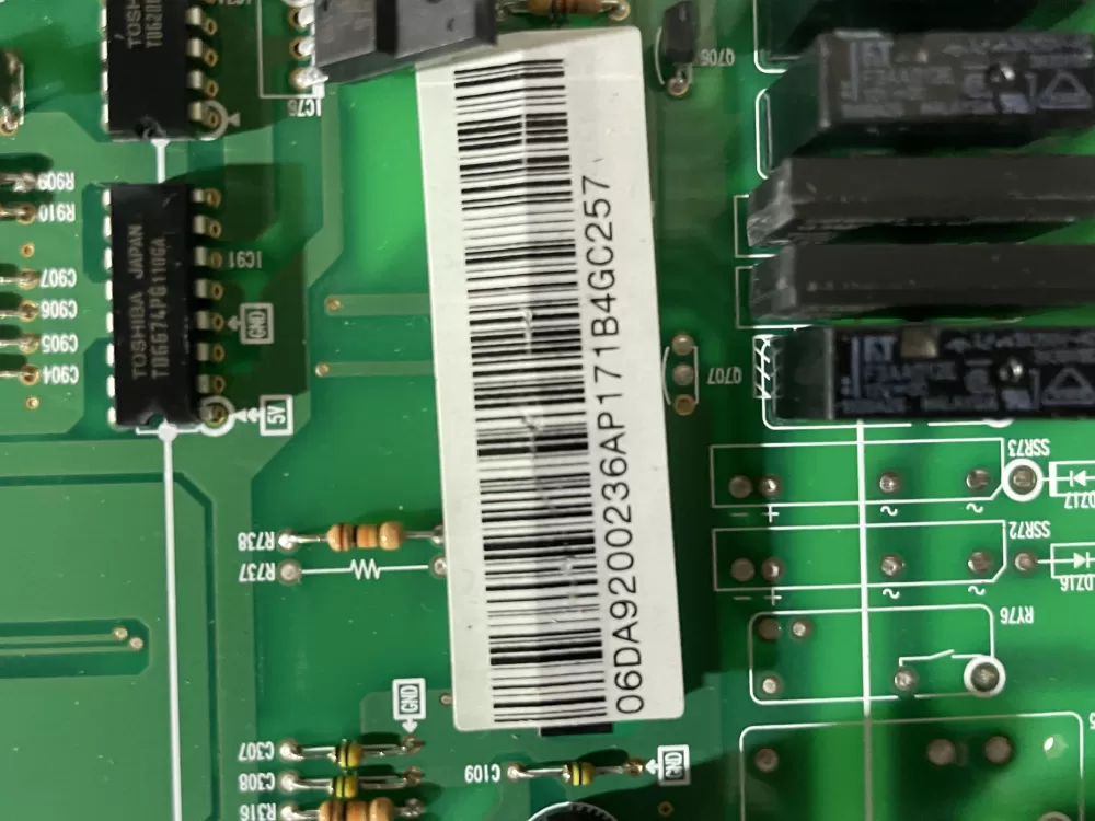 Samsung DA92 00236A Refrigerator Control Board AZ192546 | Wmv561