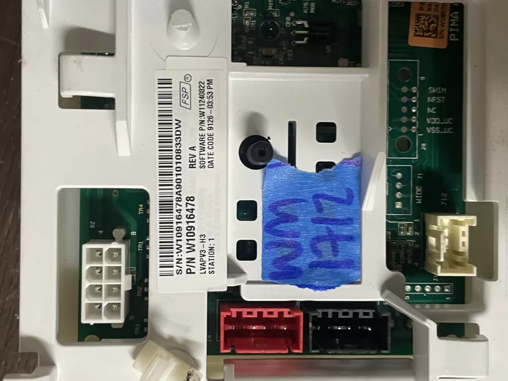Whirlpool W10803586 W10841364 W10865064 Washer Control Board AZ41177 | Wm1712