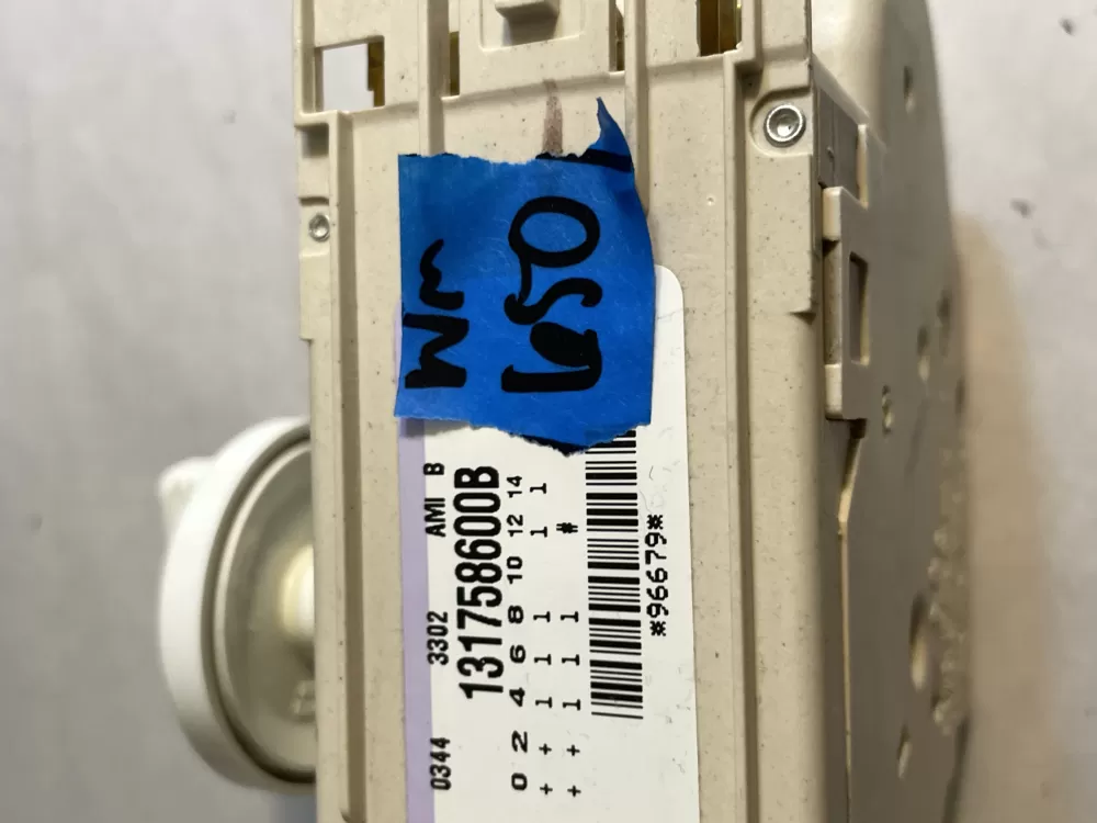 Frigidaire 131758600B GE Kenmore Washer Timer AZ194528 | Wm650