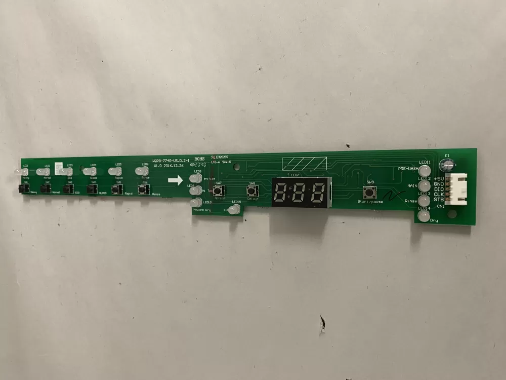 Samsung 17176000018581  E320265 Dishwasher Control Board