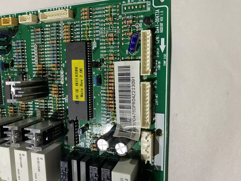 Samsung DA41 00476D Refrigerator Control Board AZ141610 | BK1202