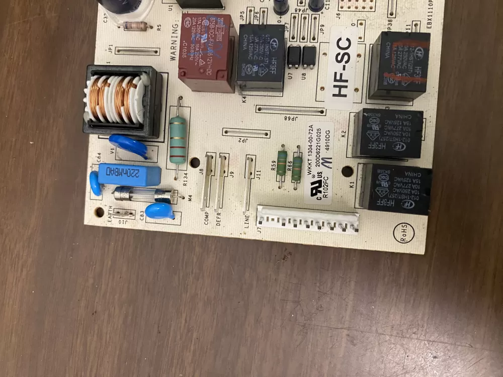 GE WR55X11072 Refrigerator Control Board AZ97307 | BK1142