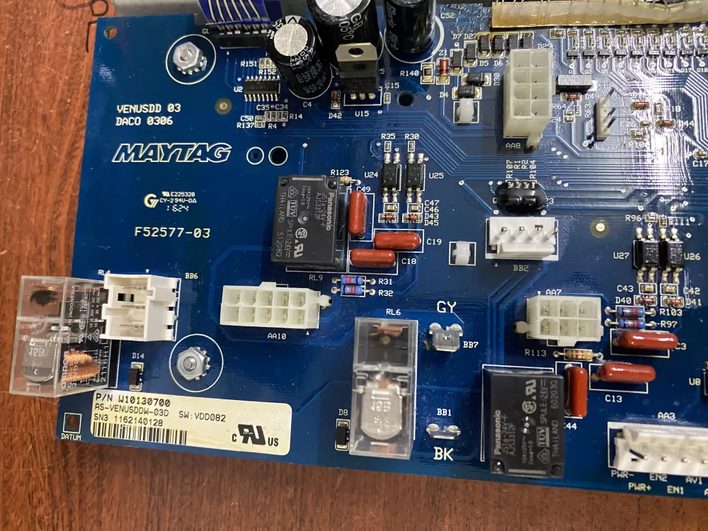 Maytag Commercial Gas Dryer Control Board UI LCD Display AZ98533 | BK1692