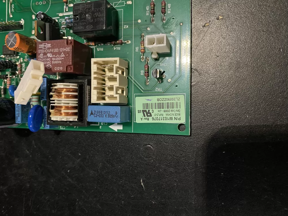 Whirlpool  KitchenAid  Kenmore  Jenn-Air AP6019378 W10205552 W10268635 W10317076 WPW10317076 PS11752684 Refrigerator Control Board