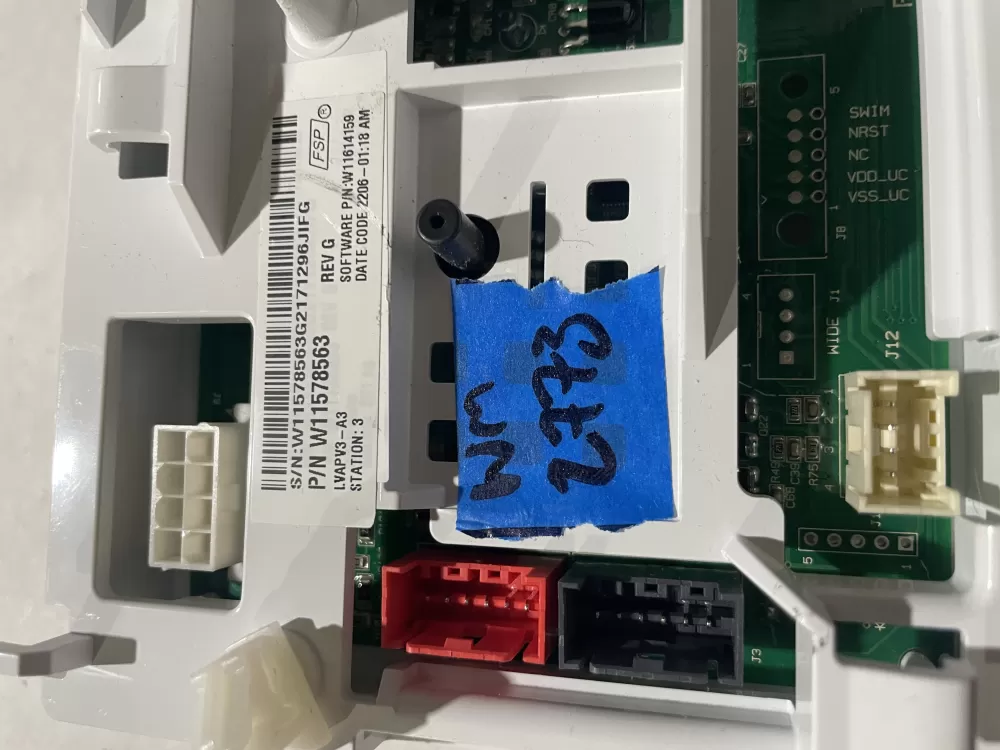Whirlpool Amana W11578563 W11607637 Washer Control Board Main AZ198994 | Wm2773