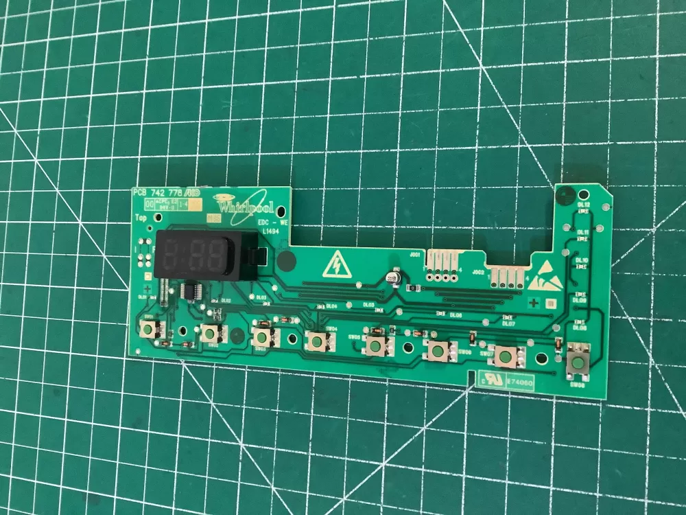 Maytag  Whirlpool WPW10192981  AP6016664  W10192981  4442009  PS11749957  461970422451-1 Washer Control Board