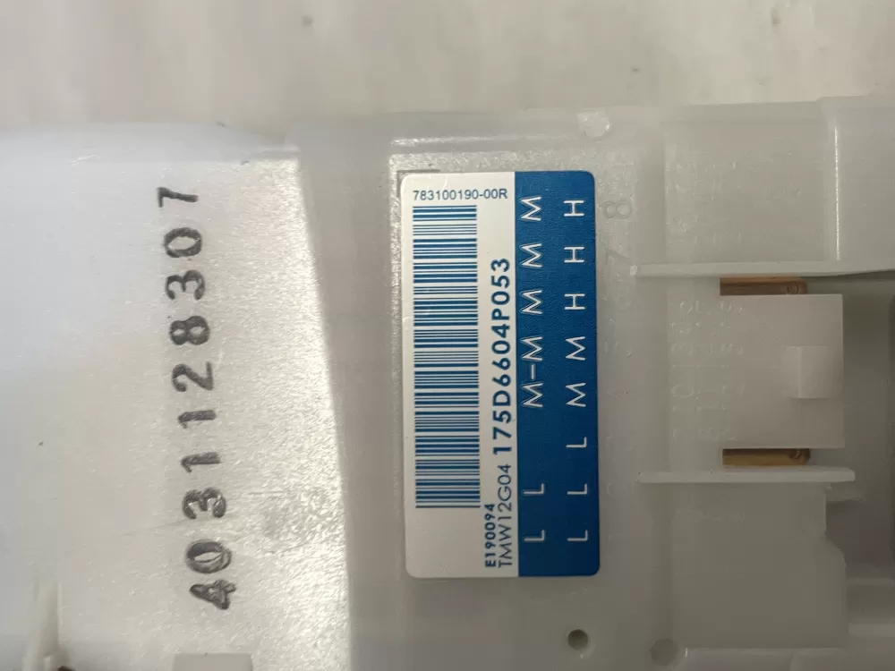 GE WH12X10527 175D6604P053 Washer Timer AZ214175 | Wm879