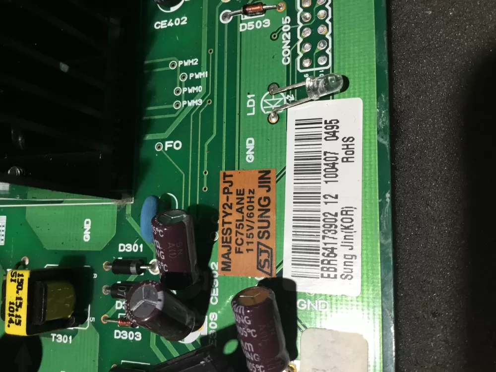 Kenmore LG EBR64173902 Refrigerator Control Board Electronic AZ96699 | NR53