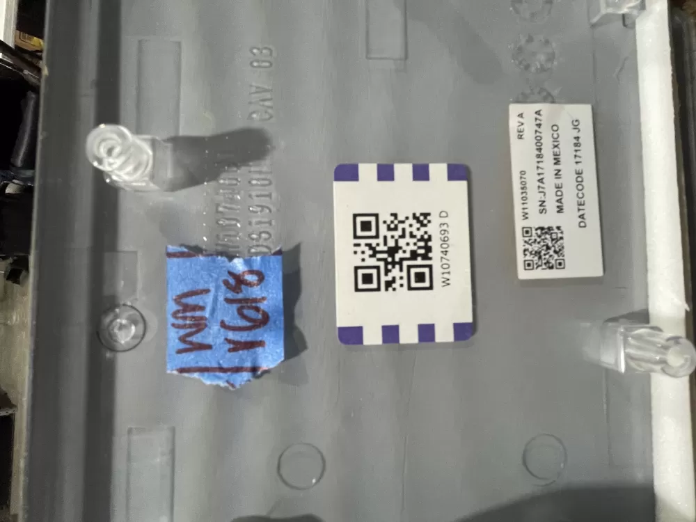 Whirlpool W10639903 Dryer Control Board Panel