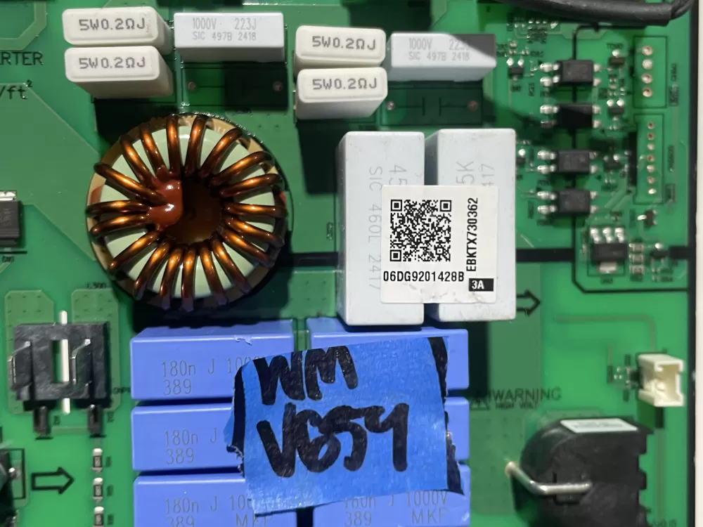 Samsung DG92-01428B Range Induction Oven Control Board AZ111668 | Wmv659