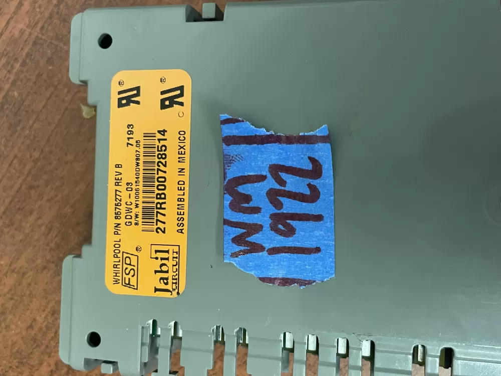 Kenmore KitchenAid W10084141 Dishwasher Control Board AZ52711 | Wm1922