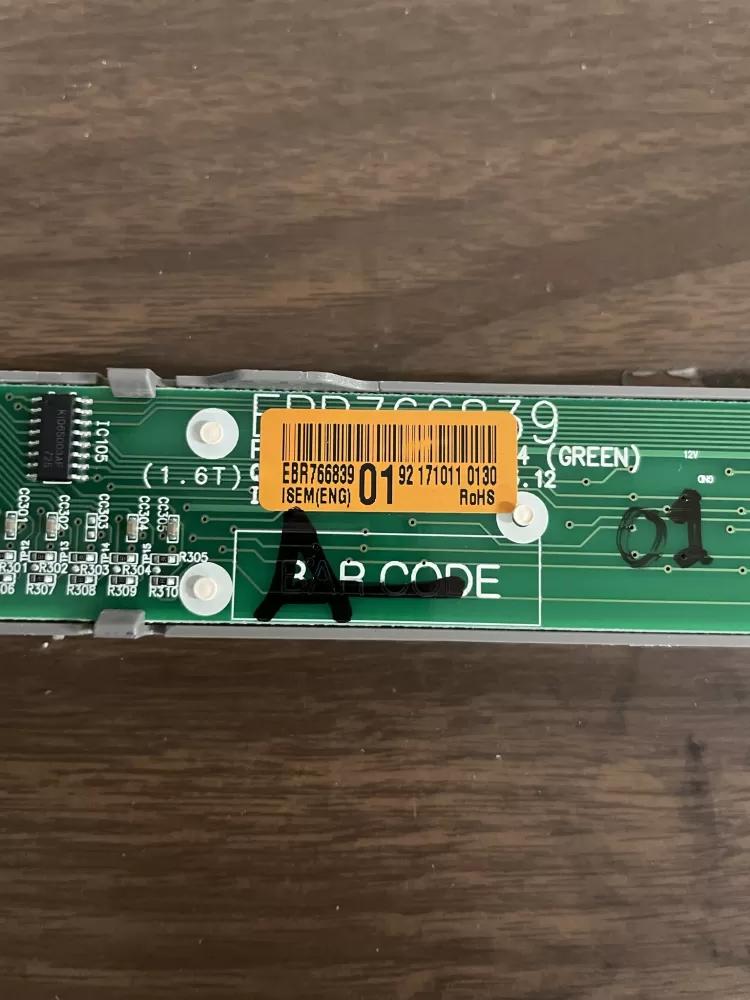 LG EBR76683901 Refrigerator Control Board AZ73689 | KM1638
