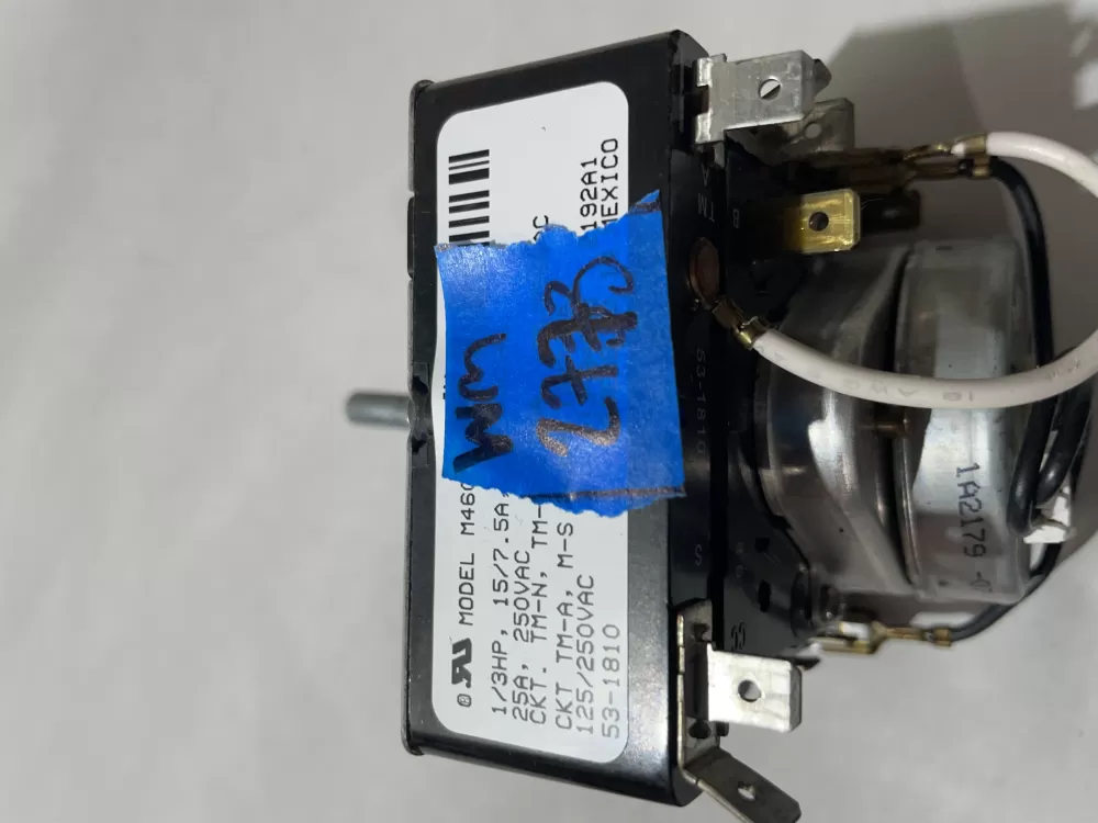 Maytag Admiral Norge AP6009645 53-1810 WP53-1810 Dryer Timer AZ200318 | Wm2773