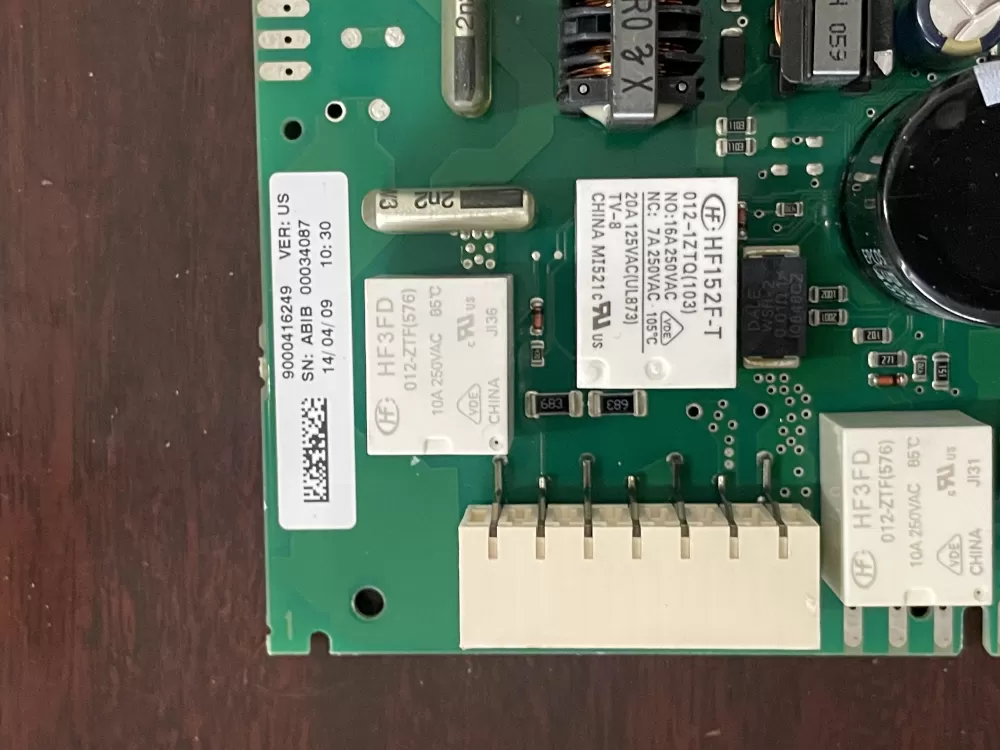 Bosch 9000416249 Dishwasher Control Board AZ35290 | KM359