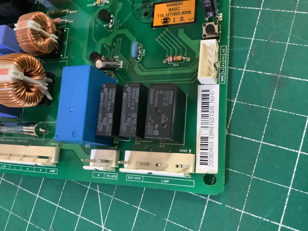 LG Kenmore EBR41531305 PS3624084 Refrigerator Control Board AZ193898 | NR604