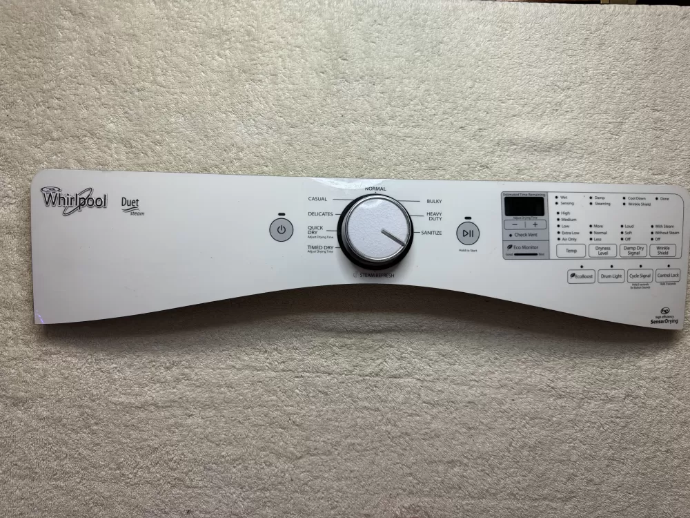 Whirlpool W10639906 W10861218 PS11731579 Dryer Control Board Panel