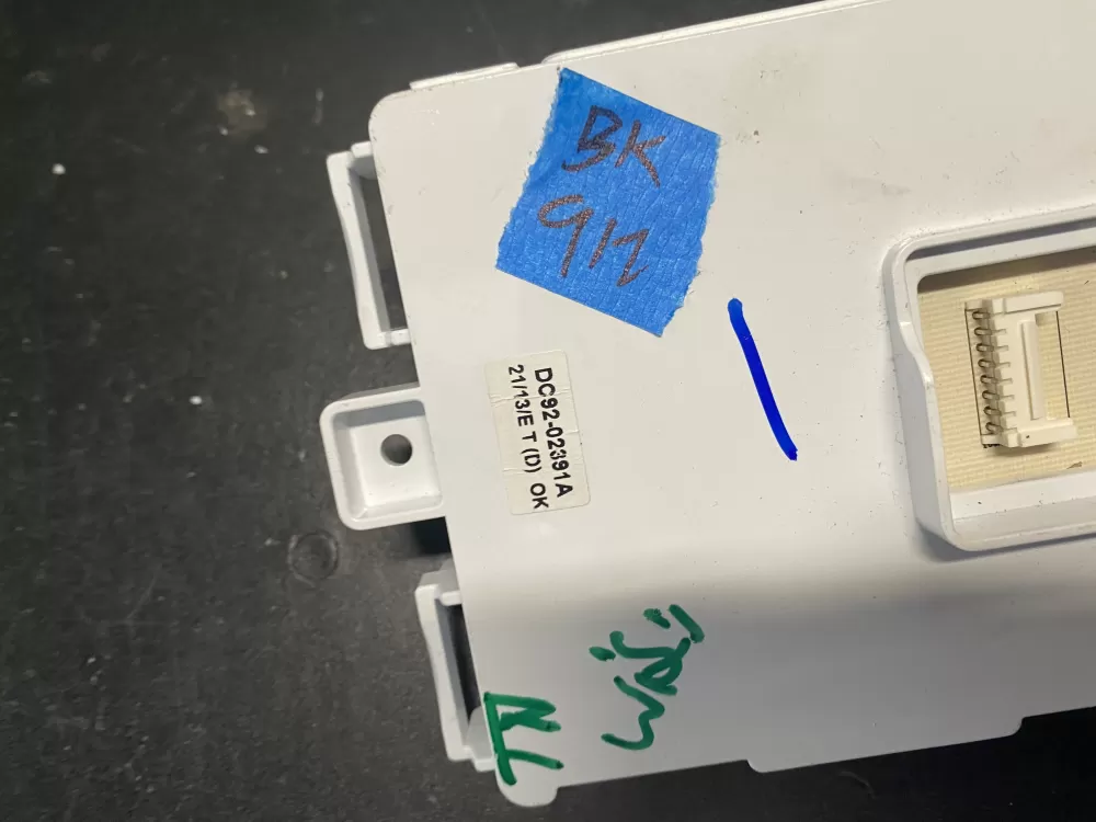 Samsung DC92-02391A Washer Control Board Module AZ16709 | BK912