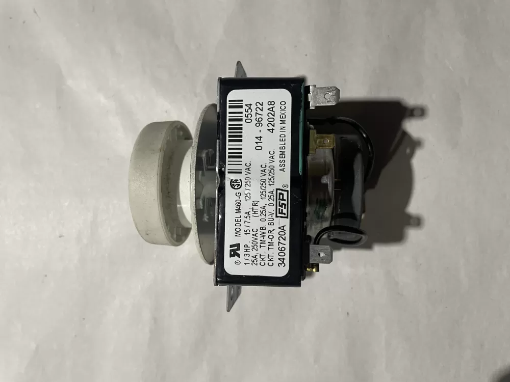 Whirlpool 3406720A PD00055932 3406720 529119 AP6008570 PS11741710 EAP11741710 Dryer Timer