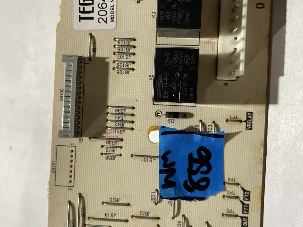 GE Power Dishwasher Control Board 165D7802P003 WD21X10247 AZ189332 | Wm856