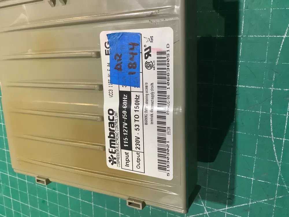 GE 519303021 Refrigerator Invter Control Board AZ227240 | AR1845