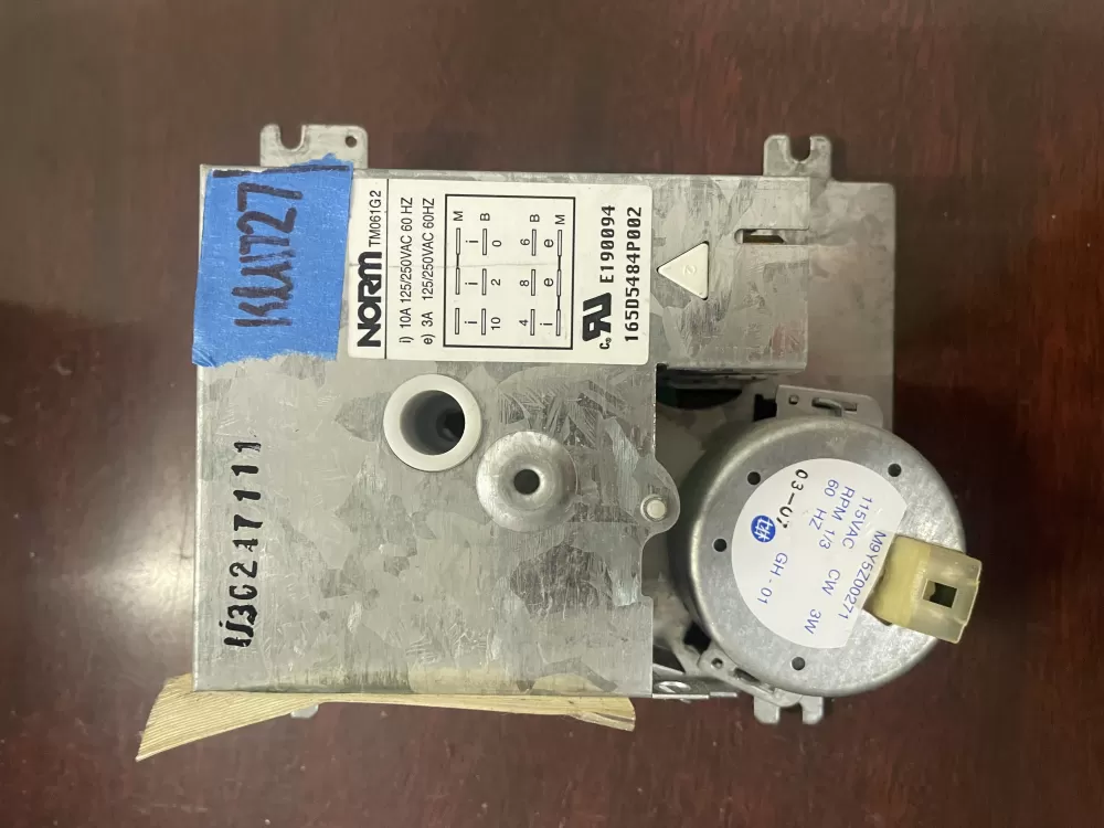 GE DISHWASHER TIMER 165D5484P002 AZ41727 | KM1727