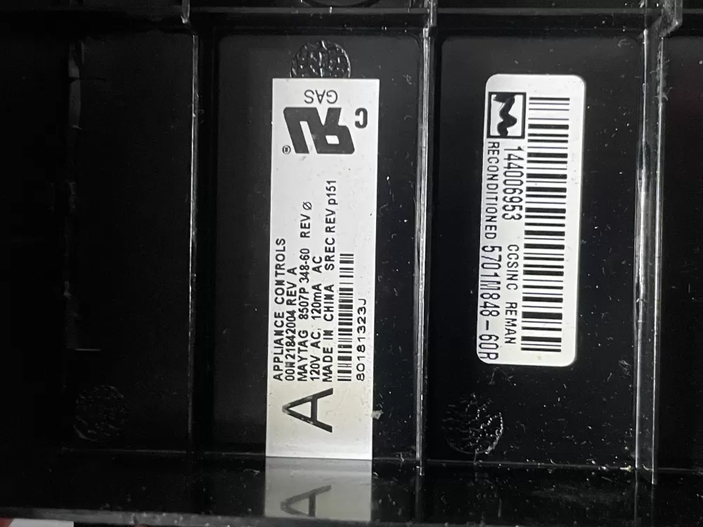 Maytag 8507p348-60 WP5701M748-60 Range Control Board AZ20895 | WM1056