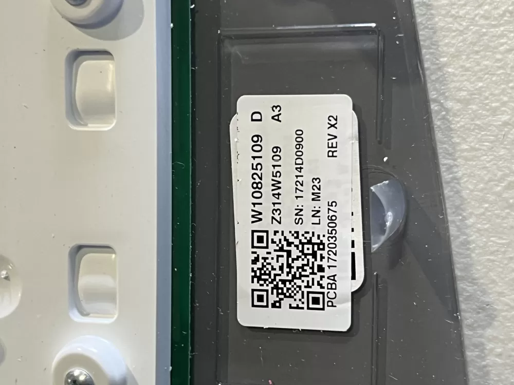 Whirlpool W10825109 W10911021 Washer Control Board Panel AZ42295 | V421