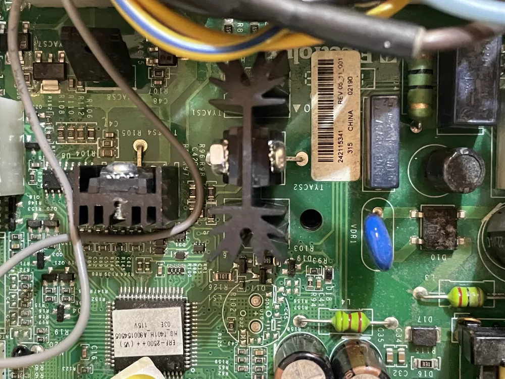 OEM Frigidaire Refrigerator 242115341 Control AZ194327 | KMV175