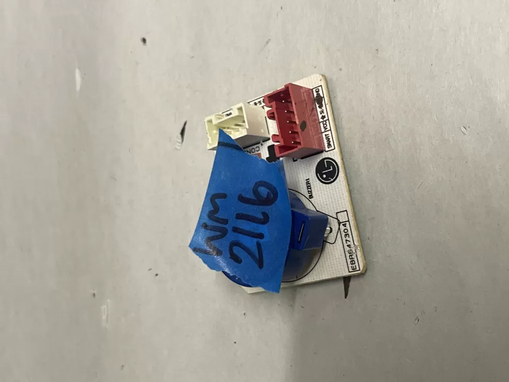 LG EBR64730423 EBR64730408 Refrigerator Control Board Buzzer AZ209626 | Wm2116