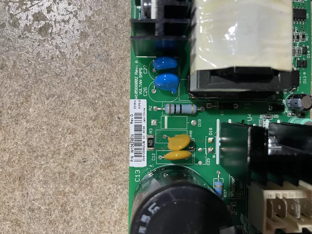 Whirlpool KitchenAid W10624574 Refrigerator Control Board AZ62154 | KM1884